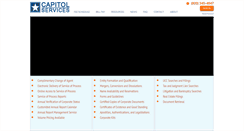 Desktop Screenshot of capitolservices.com